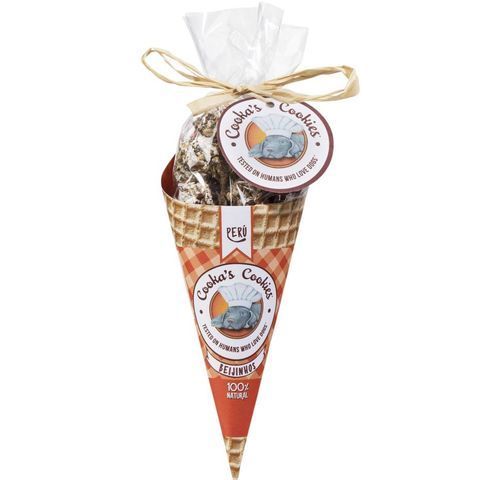 Натуральні ласощі для собак Cooka's Cookies Beijinhos Індичка з морквою та насінням 50 г tb-32569 фото