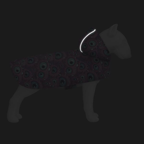 Курточка-накидка для собак WAUDOG Clothes, малюнок "Куби 3Д", L, А 41 см, B 58-70 см, С 42-52 см 505-4057 фото