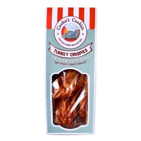 Натуральні ласощі для собак Cooka's Cookies Turkey Crispies 100% Сушена індичка 95 г tb-45366 фото
