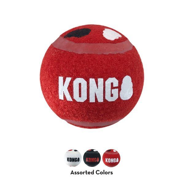 Іграшка для собак Kong Signature Sport Balls 3 шт. M tb-41627 фото