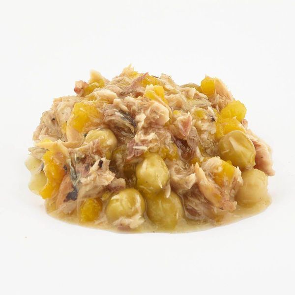 Натуральный влажный корм для собак Скумбрия с тыквой и горохом Fish4Dogs Finest 85 г (низкое содержание жира) tb-32295 фото