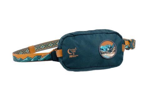 Сумка-бананка для лакомств и аксессуаров собак Trail quest fanny pack RP signature edition Non-stop dogwear Бирюзовый/Дуб tb-40548 фото
